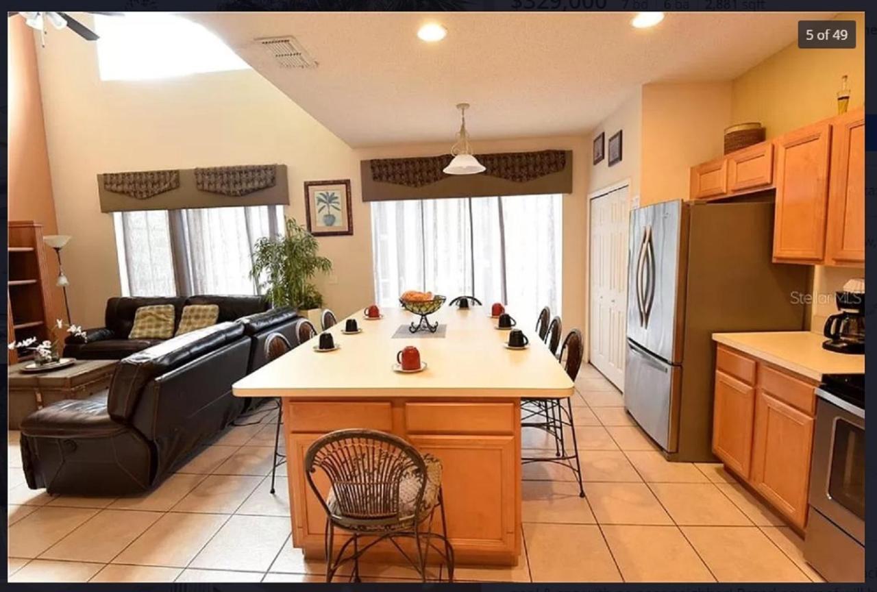 7 Bedroom, 6 Bath And Pool Near Disney In Emerald Island 4 King Master Suites Kissimmee Bagian luar foto