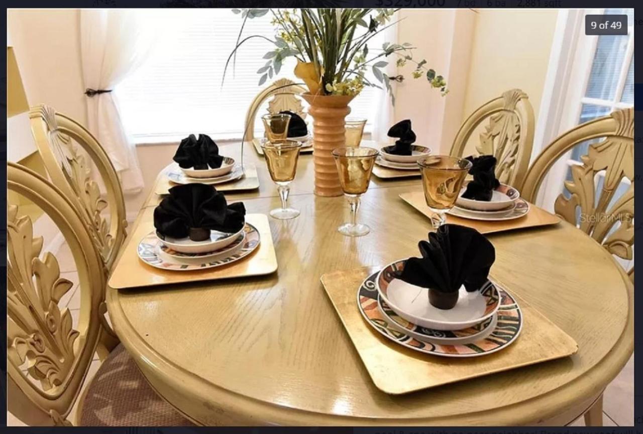 7 Bedroom, 6 Bath And Pool Near Disney In Emerald Island 4 King Master Suites Kissimmee Bagian luar foto