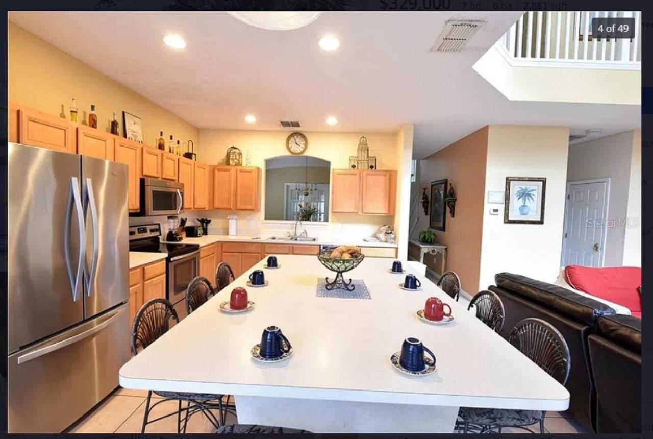 7 Bedroom, 6 Bath And Pool Near Disney In Emerald Island 4 King Master Suites Kissimmee Bagian luar foto