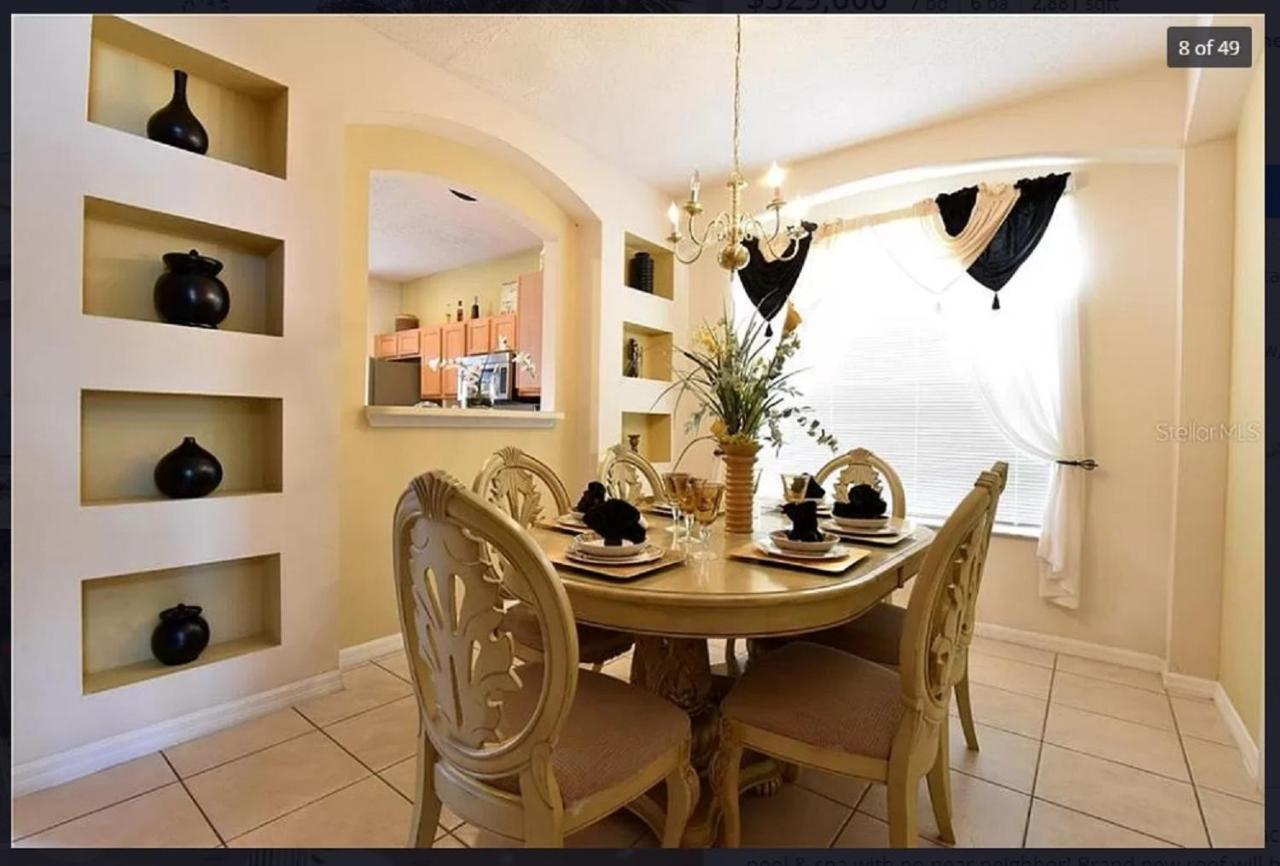 7 Bedroom, 6 Bath And Pool Near Disney In Emerald Island 4 King Master Suites Kissimmee Bagian luar foto