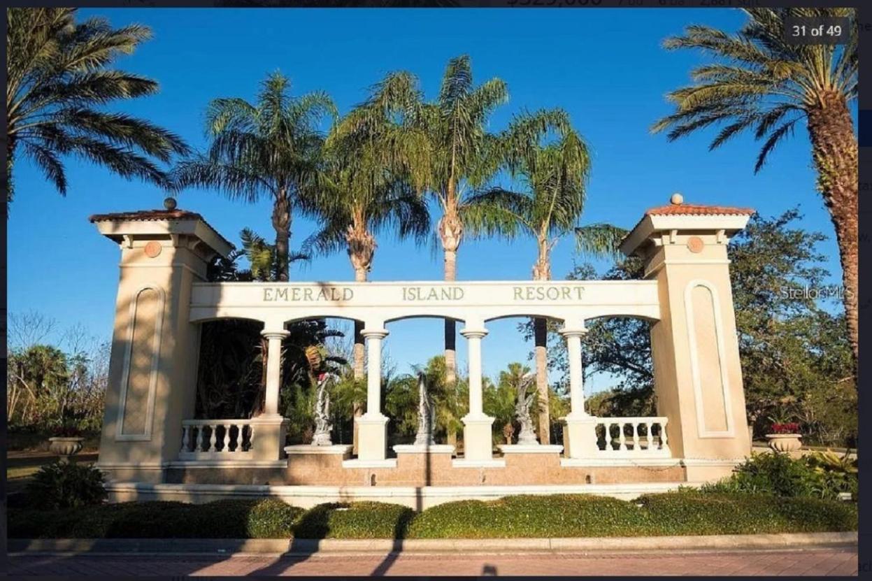 7 Bedroom, 6 Bath And Pool Near Disney In Emerald Island 4 King Master Suites Kissimmee Bagian luar foto