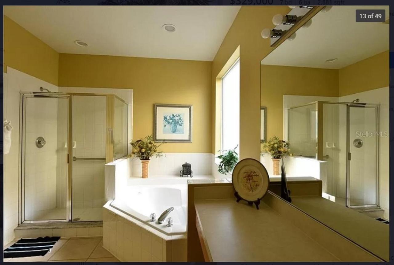 7 Bedroom, 6 Bath And Pool Near Disney In Emerald Island 4 King Master Suites Kissimmee Bagian luar foto